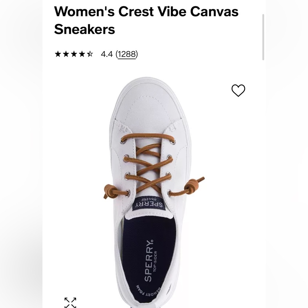 Sperry vibe canvas sneakers